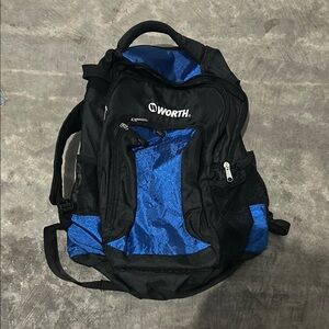 Worth Black and Blue Baseball/ Softball Bag